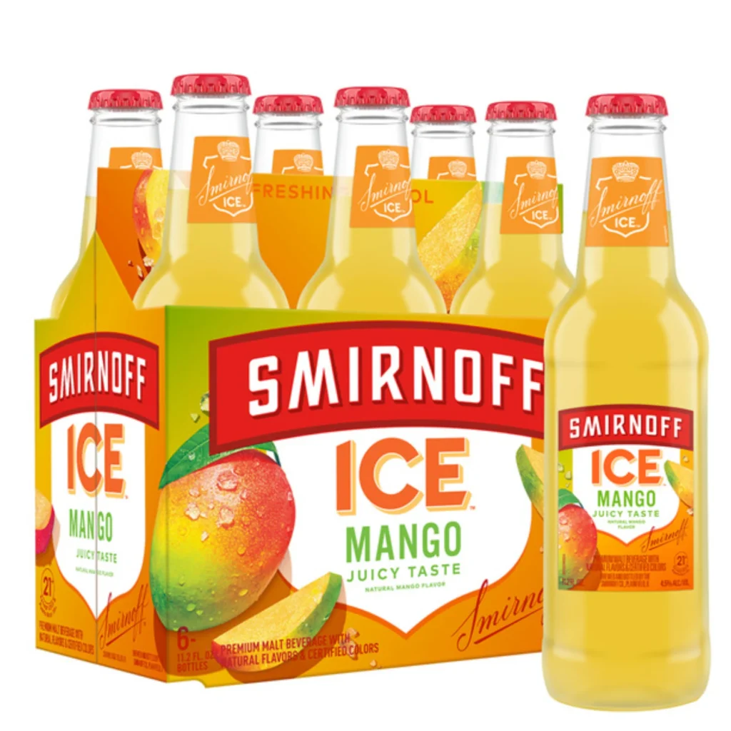 Smirnoff Ice Mango 6pk Btl 11.2oz